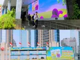 Penjelasan di Balik Videotron Hujan Anggur di Jakarta yang Ramai di Media Sosial