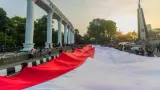 Festival Merah Putih 2026 di Bogor, Bendera 500 Meter Dibentangkan di Jalur SSA