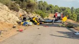 Dua Helikopter Pemadam Kebakaran Tabrakan di Yunani, Dua Awak Gugur Saat Jinakkan Api