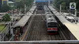 Kebakaran Lahan di Dekat Jalur KA Daru-Tigaraksa Hambat Perjalanan KRL Rangkasbitung