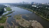 Sungai Vistula Menyusut Akibat Kekeringan di Polandia, Muncul Pulau Pasir