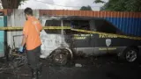 Mobil Patroli Polisi Dibakar di Surabaya, Satu Pria Ditangkap
