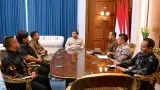 Prabowo Terima Tokoh Dayak Panglima Jilah Bahas Kebakaran Hutan Kalimantan