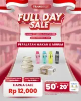 Transmart Full Day Sale Hadirkan Diskon Peralatan Makan dan Minum Mulai Rp 12 Ribu