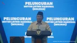 Presiden Prabowo Luncurkan Motor Listrik Nasional di Bekasi dan Singgung Pajak Karbon