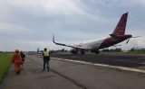 Kabut Asap Ganggu Pendaratan Pesawat di Bandara Sultan Thaha Jambi