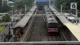 KRL Angke–Manggarai Sempat Terganggu akibat Mobil Tertemper di Antara Tanah Abang-Karet