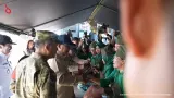 Prabowo Tinjau Posko Pengungsian Korban Gempa NTT di Nagekeo