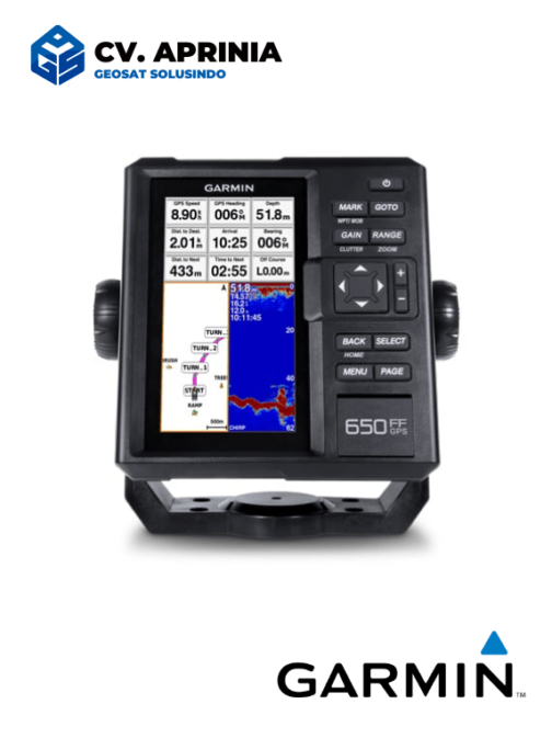 GPS Garmin Fishfinder 650